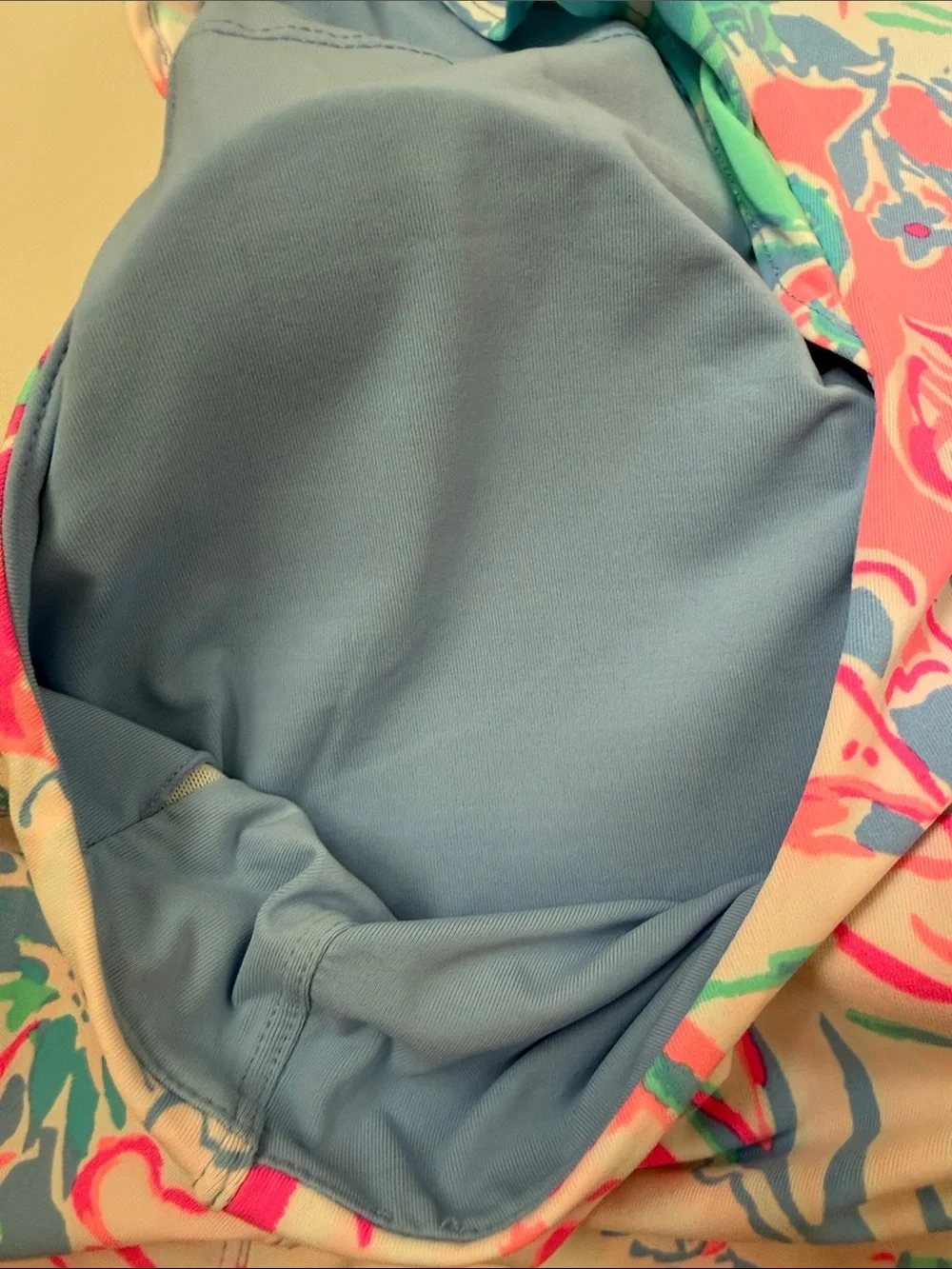 🌸🌸EUC Lilly Pulitzer Luxletic Racerback Bra Top - Picture 6 of 6